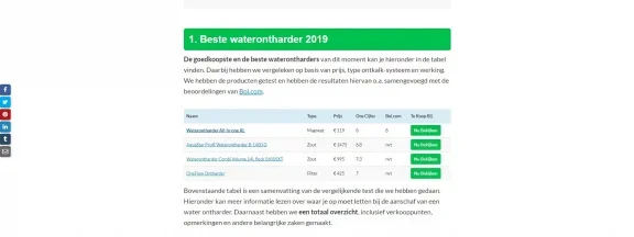 Waterontharder alternatief | antikalk | kalkaanslag stopt | TV-ACTIE va. € 89,- - 6