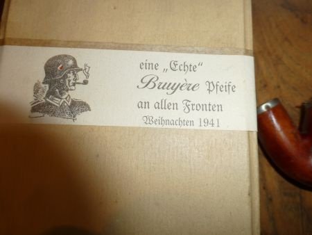 Origineel Duits Bruyere pfeife ww2 - 1