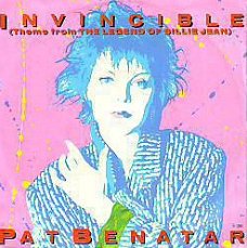 VINYLSINGLE * PAT BENATAR * INVINCIBLE  * GERMANY  7"