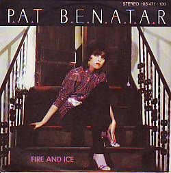 VINYLSINGLE * PAT BENATAR * FIRE AND ICE * HOLLAND 7