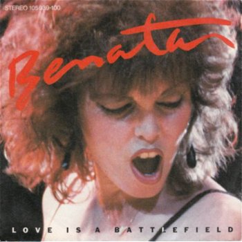 VINYLSINGLE * PAT BENATAR * LOVE IS A BATTLEFIELD * - 1