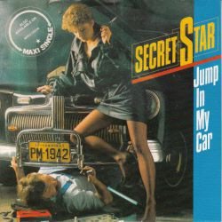 VINYLSINGLE * SECRET STAR *JUMP IN MY CAR * DENMARK 7