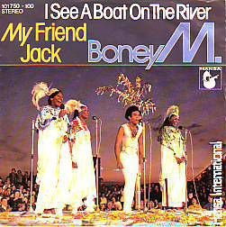 VINYLSINGLE * BONEY M.* I SEE A BOAT ON THE RIVER * GERMANY - 1