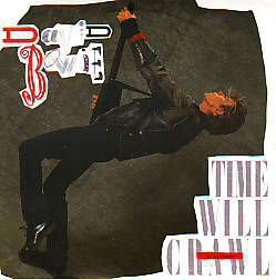 VINYLSINGLE * DAVID BOWIE * TIME WILL CRAWL* GREAT BRITAIN - 1