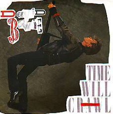 VINYLSINGLE * DAVID BOWIE * TIME WILL CRAWL* GREAT BRITAIN