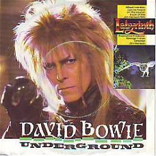 VINYLSINGLE * DAVID BOWIE * UNDERGROUND * HOLLAND 7"