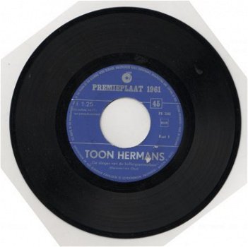 Premieplaat 1961 Toon Hermans/Wim Kan, 1961, ccqc nr pr200 - 1