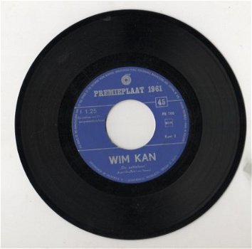 Premieplaat 1961 Toon Hermans/Wim Kan, 1961, ccqc nr pr200 - 1