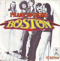 VINYLSINGLE * BOSTON * PEACE OF MIND * GERMANY 7