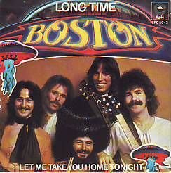 VINYLSINGLE * BOSTON * LONG TIME * HOLLAND 7