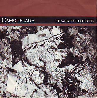 * VINYLSINGLE * CAMOUFLAGE * STRANGERS THOUGHTS * GERMANY 7