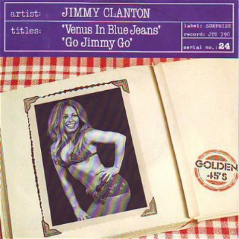 *VINYLSINGLE * JIMMY CLANTON * VENUS IN BLUE JEANS * BELGIUM - 1