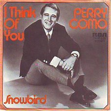 * VINYLSINGLE * PERRY COMO * I THINK OF YOU * GERMANY 7"