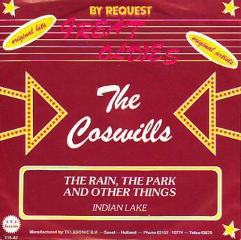 VINYLSINGLE * THE COWSILLS * THE RAIN, THE PARK AND OTHER T - 1