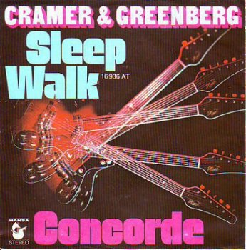 *VINYLSINGLE * CRAMER & GREENBERG * SLEEPWALK * GERMANY 7