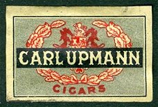 Luciferetiket Carl Upmann Cigars