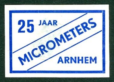 Luciferetiket 25 jaar Micrometers Arnhem - 1