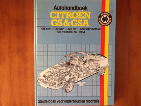 Autohandboek Citroën GS & GSA - nr. 1