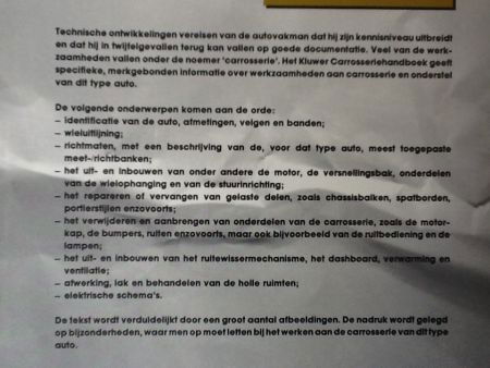 carrosseriehandboek Ford Scorpio - nr. 1