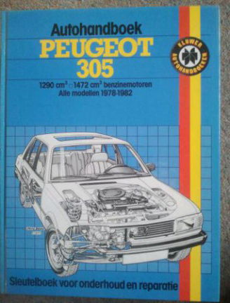 Autohandboek Peugeot 305 - nr. 1