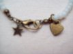 wit jade armbandje brons hart ster bedel bracelet edelstenen - 1 - Thumbnail