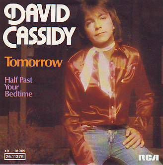 VINYLSINGLE * DAVID CASSIDY * TOMORROW * BEATLES SONG * - 1