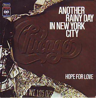 VINYLSINGLE * CHICAGO * ANOTHER RAINY DAY IN NEW YORK CIT - 1