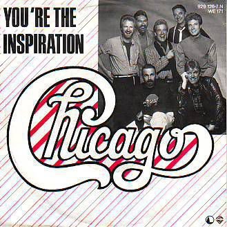 VINYLSINGLE * CHICAGO * YOU'RE THE INSPIRATION * GERMANY 7