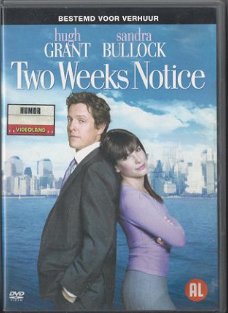 DVD Two Weeks Notice