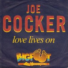 VINYLSINGLE *JOE COCKER *LOVE LIVES ON * GERMANY 7"