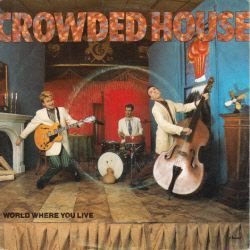 VINYLSINGLE *CROWDED HOUSE *WORLD WHERE YOU LIVE * HOLLAND - 1