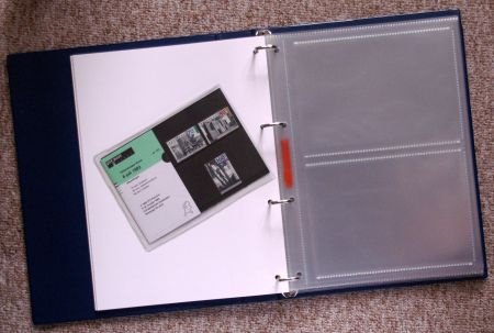 DAVO-verzamelmap voor PTT-postzegelmapjes incl. cassette - 1