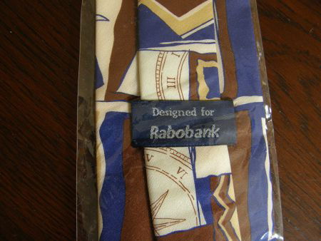 Nieuwe stropdas - Rabobank. - Afbeelding 2