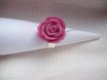 mooie oud roze ring resin roos roosje verstelbaar one size - 1 - Thumbnail