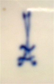 porselein antiek bakje met deksel - 1
