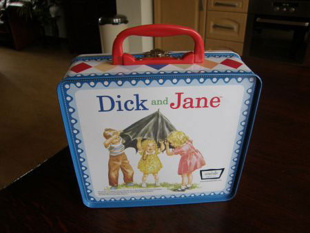 Dick and Jane - lunchkoffer. - nr. 1