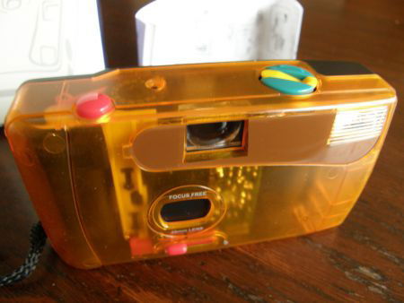 35 mm Compact Camera - oranje. - Afbeelding 4