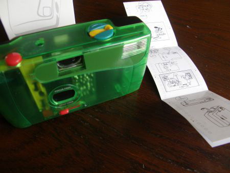 35 mm Compact Camera - groen. - Afbeelding 4