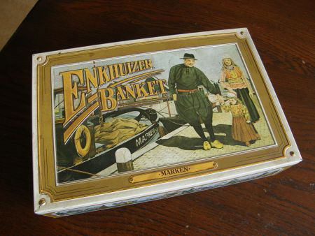 Enkhuizer - Banket koekblik. - nr. 1