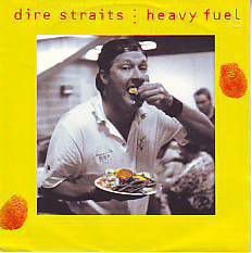 VINYLSINGLE * DIRE STRAITS * HEAVY FUEL * GERMANY 7