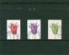 Port betaald-zegels PTT Post: 3 tulpen verschillend gekleurd - 1 - Thumbnail