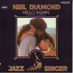 VINYLSINGLE * NEIL DIAMOND * HELLO AGAIN * GERMANY 7