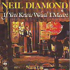 VINYLSINGLE * NEIL DIAMOND * IF YOU KNOW WHAT I MEAN*HOLLAND - 1