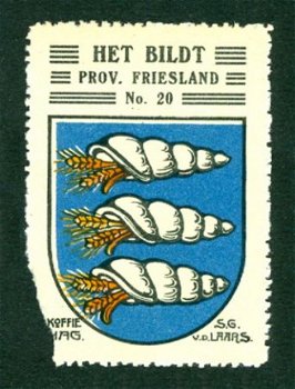 HAG-zegel No. 20 Het Bildt prov. Friesland - 1