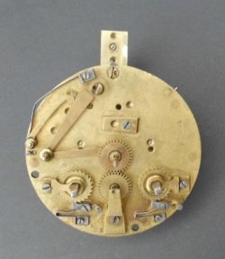 === Pendule uurwerk voor onderdelen = oud = 22268