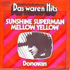 VINYLSINGLE * DONOVAN * SUNSHINE SUPERMAN * GERMANY 7