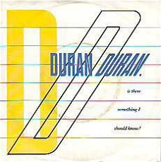 VINYLSINGLE * DURAN DURAN  * IS THERE SOMETHING I SHOULD