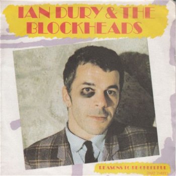 VINYLSINGLE * IAN DURY * REASONS TO BE CHEERFUL 3 * ITALY 7