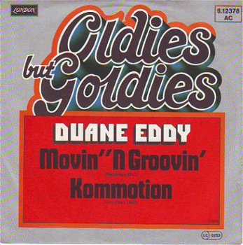 VINYLSINGLE * DUANE EDDY * MOVIN' 'N' GROOVIN' * GERMANY 7