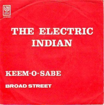 VINYLSINGLE * THE ELECTRIC INDIAN * KEEM-O-SABE * ITALY 7